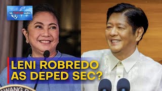 ExVP Leni Robredo pwedeng italagang DepEd secretary  STL [upl. by Rafaj]