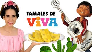 COMIDINHAS DE FILME TAMALES DE VIVA A VIDA É UMA FESTA  Paula Stephânia [upl. by Annazus]