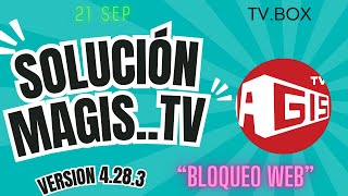 Solución a bloqueo Magis tv [upl. by Schiro]