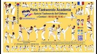 Paris Taekwondo Académie Spécial Taekwondo Self Défense [upl. by Anatniuq586]