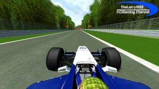 rFactor F1 2001  RSchumacher in Hockenheim [upl. by Ivz]