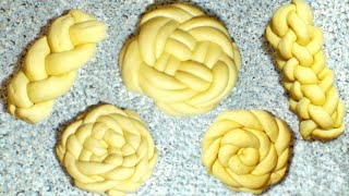 25 easy bread shaping  braiding techniques  for challah brioche tsoureki zopf etc [upl. by Lenwood]