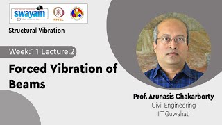 Lec 37 Forced Vibration of Beams [upl. by Acalia]