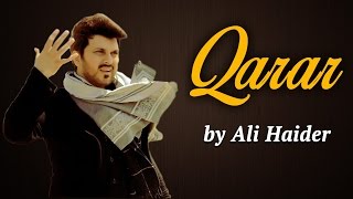 Ali Haider Songs  Qarar Pop Song  7 Super Stars [upl. by Alverta]