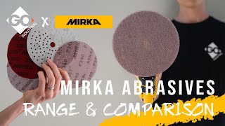 Mirka Abrasives Range and Comparison [upl. by Madison]