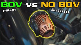 Blow Off Valve vs No Blow Off Valve What Sounds Better 4K [upl. by Dorisa]