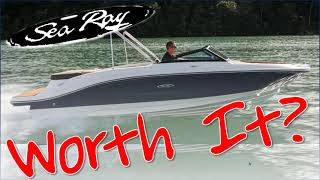 Are Sea Ray Boats Worth It A Review of Sea Ray Bow Riders Cruiser Deck Boats and More [upl. by Nial]