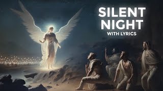 Silent Night song with Lyrics amp Amazing Visuals  Christmas Carol Songs [upl. by Ahsekar588]