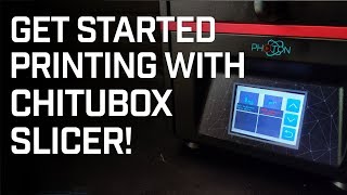 Making Your First Print On the Anycubic Photon Using ChiTuBox Slicer [upl. by Merl]