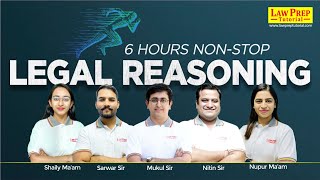 CLAT 2025  Legal Reasoning 5 Hours Marathon  Legal Reasoning Marathon Class for CLAT [upl. by Namad]