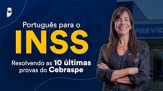 Português para o INSS Resolvendo as 10 últimas provas do Cebraspe – Prof Adriana Figueiredo [upl. by Adolf]