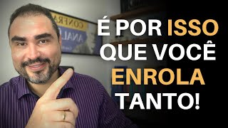 4 MOTIVOS QUE FAZEM VOCÊ PROCRASTINAR E COMO LIDAR COM ELES  Dr Lucas Nápoli [upl. by Ynoep]