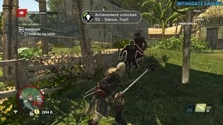 Assassins Creed 4 Black Flag  Silence Fool Achievement  Trophy [upl. by Odawa]