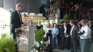 Luc BLANCHET Président de Botanic® à linauguration du magasin de RueilMalmaison le 09062016 [upl. by Airretnahs35]