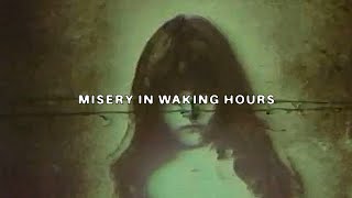 UICIDEBOY MISERY IN WAKING HOURS Lyric Video [upl. by Alma]