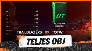 EA FC 25  6Rész  A Teljes Trailblazers VS TOTW OBJ Reward [upl. by Gilleod]