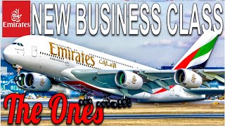 FIRST Time Emirates BUSINESS CLASS  New A380 Cabin The OnesEP13 [upl. by Brunk]