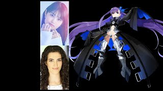 Anime Voice ComparisonMeltryllis FateExtra [upl. by Hgalehs872]