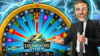 MASSIVE WINS ON THE NEW LIGHTNING STORM LIVE GAME [upl. by Yrelav504]