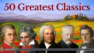 50 Greatest Pieces of Classical Music  Mozart Beethoven Bach Chopin [upl. by Asli]