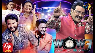 Wow 3  11th August 2020  Hyper Aadi Abhinay Rohini Himaja  Full Episode   ETV Telugu [upl. by Aicenaj554]