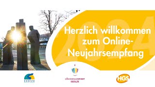 Neujahrsempfang 2024 der Stadt Seelze und der HGS Livestream 21012024 [upl. by Halik]