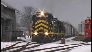 Norfolk Southern A Tour of the Thoroughbred Vol4 Indiana Winter [upl. by Janna]