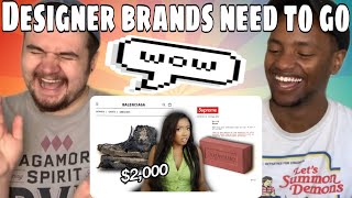 courtreezy DESIGNER BRANDS MUST BE STOPPED BALENCIAGA REACTION [upl. by Annecorinne]