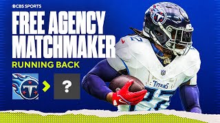 NFL Free Agency RUNNING BACK MATCHMAKER  CBS Sports [upl. by Lyram]