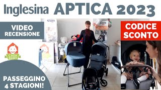 INGLESINA APTICA 2023 SUPER NOVITA e CODICE SCONTO [upl. by Wind]