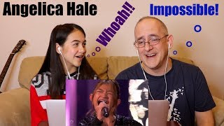 Angelica Hale STUNS the Judges singing quotImpossiblequot on AGT Champions  Finals  REACTION [upl. by Noseaj834]