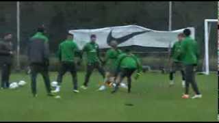 Celtic FC  Training 13122013 [upl. by Adrea197]