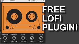 Free Lofi Tape Cassette VST Plugin by Caelum Audio [upl. by Dalton692]