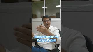 Budget Surplus Vs Budget Deficit microeconomics macroeconomics budgetdeficit budget [upl. by Elodea]