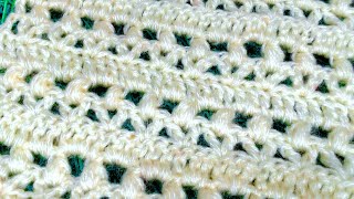 How to make a crochet baby blanket easy for beginners 💯 step by step very elegant [upl. by Zetnas730]