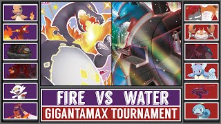 Final FIRE vs WATER  Gigantamax Pokémon Type Tournament Battle 7 [upl. by Cost]