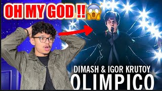 Dimash Qudaibergen  OLYMPICO  First time reaction [upl. by Claudina]