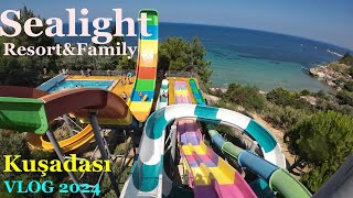 Oteli Merak Edenler   Sealight Family Club amp Sealight Resort  Kuşadası Türkiye  VLOG 2024 [upl. by Magner581]