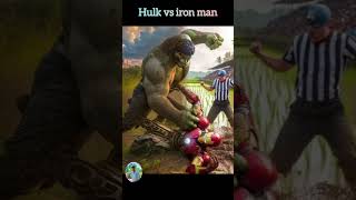 Hulk vs iron man fight 💪🏻😈  marvel naat love [upl. by Adila]