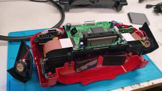 Virtual Boy Display Problems Full repair and explanation fix flickering and dead eye piece view [upl. by Coh570]