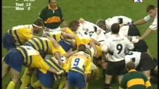 Stade Toulousain  Clermont Finale champ de France 1999 Partie 22 [upl. by Aratehs]