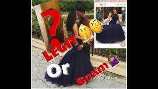 I SPENT 200 ON A PROM DRESS FROM HEBEOS LEGIT OR SCAM WORTH THE HYPE [upl. by Llerref]