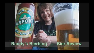 Randys Bierblog  Export Pils Bier Review [upl. by Etnomaj]