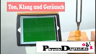 Was ist der Unterschied zwischen einem Ton einem Klang und einem Geräusch physikdigitalde [upl. by Nnairret874]