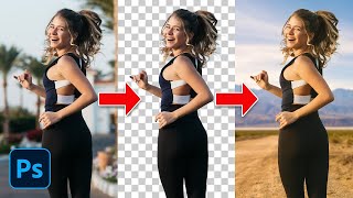 How To Change a Background in Photoshop [upl. by Avitzur]