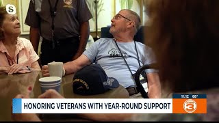 Honoring veterans with yearround support [upl. by Vanhook]