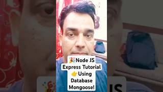 🎉Node JS Express Tutorial 👉Using Database Mongoose [upl. by Utta664]