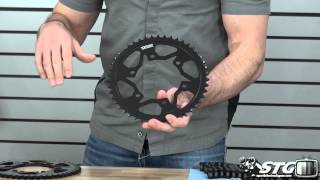 Vortex Chain and Sprocket Kit Review from Sportbiketrackgearcom [upl. by Mccormick]