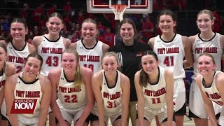 DIV IV Girls Hoops Fort Loramie Completes ComefromBehind Win over Crestview Redskins Return to [upl. by Hsu]