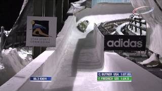 FIBT  2Man Bobsleigh World Cup 20132014  Park City Highlights [upl. by Keffer]